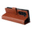 For Samsung Galaxy Z Fold5 5G Case Wallet PU Leather Stand Phone Cover - Brown - 3