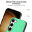 For Samsung Galaxy S23+ Leather Back Magnetic Case Skin-touch Phone Cover - Blue - 5