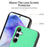 For Samsung Galaxy A55 5G Leather Back Case Magnetic Case Skin-touch Phone Cover - Blue - 5