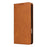 For iPhone 15 Wallet Case RFID Blocking Leather Phone Cover Stand View - Brown - 6