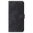 For Samsung Galaxy M35 5G Case with Strap RFID Blocking Leather Flip Phone Cover - Black - 6