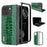 ABEEL For Google Pixel 9 Pro Fold 5G Case Crocodile Texture Genuine Cow Leather+PC Phone Cover - Green - 1