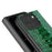 ABEEL For Google Pixel 9 Pro Fold 5G Case Crocodile Texture Genuine Cow Leather+PC Phone Cover - Green - 3