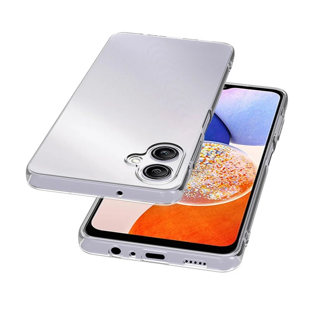 For Samsung Galaxy A06 4G Clear Case Soft TPU Thin Protective Phone Cover - 3