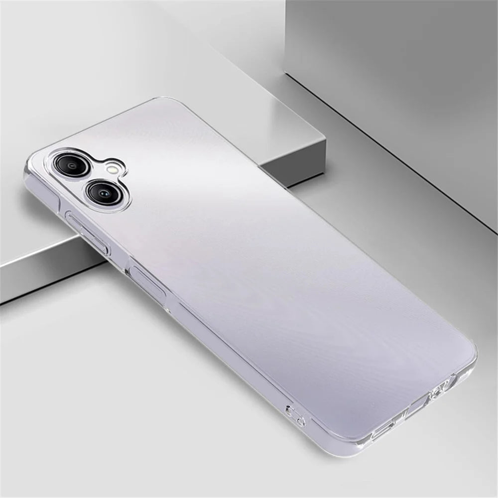 For Samsung Galaxy A06 4G Clear Case Soft TPU Thin Protective Phone Cover - 4