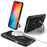 For iPhone 16 Case Magnetic Kickstand PC+TPU Phone Cover Compatible with MagSafe - Black - 1