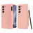 Macaron Series For Samsung Galaxy Z Fold6 5G Case PU Leather+PC Protective Phone Cover with Stylus - Pink - 1