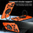 For iPhone 13 Pro Max Case Compatible with MagSafe Rotary Kickstand Anti-Drop TPU+PC Phone Cover - Orange - 6