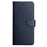 HT02 For Samsung Galaxy A16 5G / A16 4G Case Genuine Cow Leather Phone Cover Nappa Texture - Blue - 7