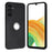 For Samsung Galaxy A16 5G / A16 4G Matte Case Ring Kickstand Soft TPU Phone Cover - Black - 2
