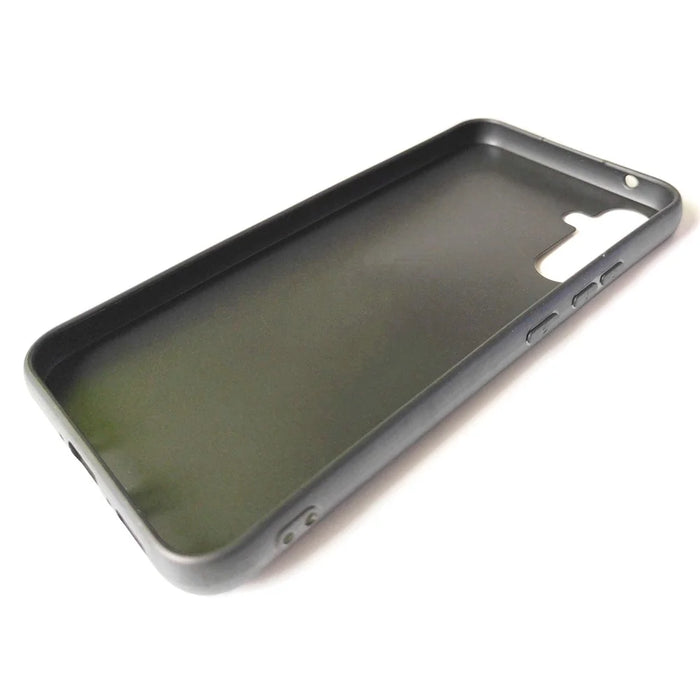 For Samsung Galaxy A16 5G / A16 4G Matte Case Ring Kickstand Soft TPU Phone Cover - Black - 6
