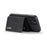 DG.MING M1 Series for iPhone 16 Pro Case Kickstand PU Phone Cover with Detachable Wallet - Black - 2