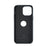 DG.MING For iPhone 16 Pro Case Anti-Drop Leather Coated PC+TPU Phone Back Cover - Black - 2