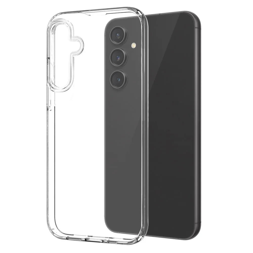 NORTHJO For Samsung Galaxy S24 FE TPU Phone Case Set with Front Screen Protector and Lens Film - 3