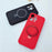 For iPhone 14 Pro Max Magnetic Case Invisible Kickstand Liquid Silicone Phone Cover Camera Protection - Grey - 2
