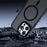 C1 Series For iPhone 15 Pro Max Case Shockproof TPU+PC Phone Cover Compatible with MagSafe - Black - 5