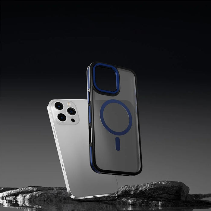 C1 Series For iPhone 14 Pro Max Case Skin-Touch Anti-Scratch Phone Cover Compatible with MagSafe - Black - 4
