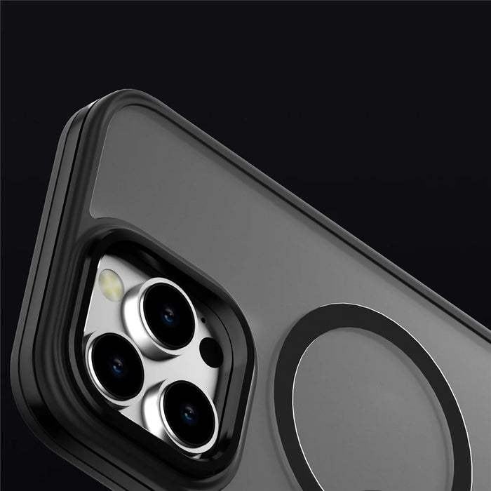 C1 Series For iPhone 14 Pro Max Case Skin-Touch Anti-Scratch Phone Cover Compatible with MagSafe - Black - 6