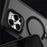 C1 Series For iPhone 15 Pro Case Magnetic Adjustable Kickstand TPU+PC Skin Touch Phone Cover - Purple - 2