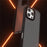 C1 Series For iPhone 15 Pro Case Translucent Matte Back TPU+PC Anti-Drop Phone Cover - Black - 3