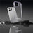 For iPhone 13 Pro Max Clear Phone Case PC+TPU Shell Anti-Scratch Phone Cover - White - 5