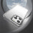 For iPhone 13 Pro Max Clear Phone Case PC+TPU Shell Anti-Scratch Phone Cover - White - 6
