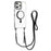 For iPhone 14 Pro Max Case Compatible with MagSafe PC+TPU Cover with Long Lanyard - Black - 1