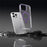For iPhone 16 Pro Max Clear Phone Case PC+TPU Shell Compatible with MagSafe Phone Cover - Black - 6