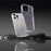 For iPhone 14 Pro Clear Phone Case PC+TPU Shell Compatible with MagSafe Phone Cover - Black - 6