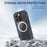 SHELLBOX For iPhone 16 Pro IP68 Waterproof Case Compatible with MagSafe Clear Phone Cover - Black - 7