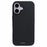 X-LEVEL For iPhone 16 Case Anti-Scratch PC Hard Phone Cover Carbon Nano-Fiber Texture - Black - 3