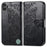 For Nothing CMF Phone 1 Case PU Leather Wallet Phone Cover Butterfly Pattern - Black - 1
