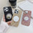 For iPhone 15 Pro Case Kickstand TPU+PC Phone Cover with Mirror - Blue - 3