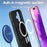 For iPhone 16 Case Compatible with MagSafe Colorful Dot Hard PC Matte Phone Cover - Black - 6