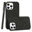 For iPhone 16 Pro Case Colorful Dot Hard PC Matte Phone Cover Compatible with MagSafe - Black - 1