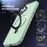 For iPhone 16 Plus Case Kickstand Back Phone Cover Compatible with MagSafe - Matcha Green - 5