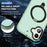 For iPhone 16 Case Compatible with MagSafe Kickstand Back Phone Cover - Matcha Green - 2