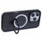 For iPhone 16 Pro Max Kickstand Case Phone Cover Compatible with MagSafe - Black - 5
