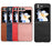 For Samsung Galaxy Z Flip7 FE 5G / Z Flip6 5G Case Cowhide Texture Hard PC+PU Leather Phone Shell - Black - 6