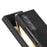 For Samsung Galaxy Z Fold6 5G Case Cowhide Texture Hard PC+PU Protective Phone Cover - Black - 3