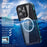 REDPEPPER Dot+ Series For iPhone 16 Pro Case Compatible with MagSafe IP68 Waterproof Clear Phone Cover - Blue - 3