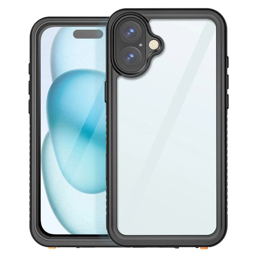 REDPEPPER FS Series For iPhone 16 Plus Phone Case IP68 Waterproof Clear Back Panel Phone Cover - 2