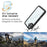 REDPEPPER FS Series For iPhone 16 Plus Phone Case IP68 Waterproof Clear Back Panel Phone Cover - 6