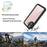 REDPEPPER FS Series For iPhone 16 Cell Phone Case IP68 Waterproof Clear Back Panel Phone Cover - 7