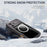 REDPEPPER For iPhone 16 Plus Case Compatible with MagSafe IP68 Waterproof Clear Phone Cover - Black - 4