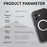 REDPEPPER For iPhone 16 Plus Case Compatible with MagSafe IP68 Waterproof Clear Phone Cover - Black - 6