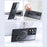 For Samsung Galaxy S23 Ultra Phone Case Kickstand Matte Back Cover Magnetic Case - Black - 5
