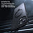 For iPhone 15 Phone Case Kickstand Matte Back Cover Compatible with MagSafe - Black - 7