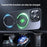 For iPhone 12 Pro  /  iPhone 12 Phone Case Kickstand Matte Back Cover Compatible with MagSafe - Black - 2