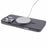 X-LEVEL Misty Series For iPhone 16 Pro Case Compatible with MagSafe Translucent Back PC+Glass Phone Cover - Matte Black - 4